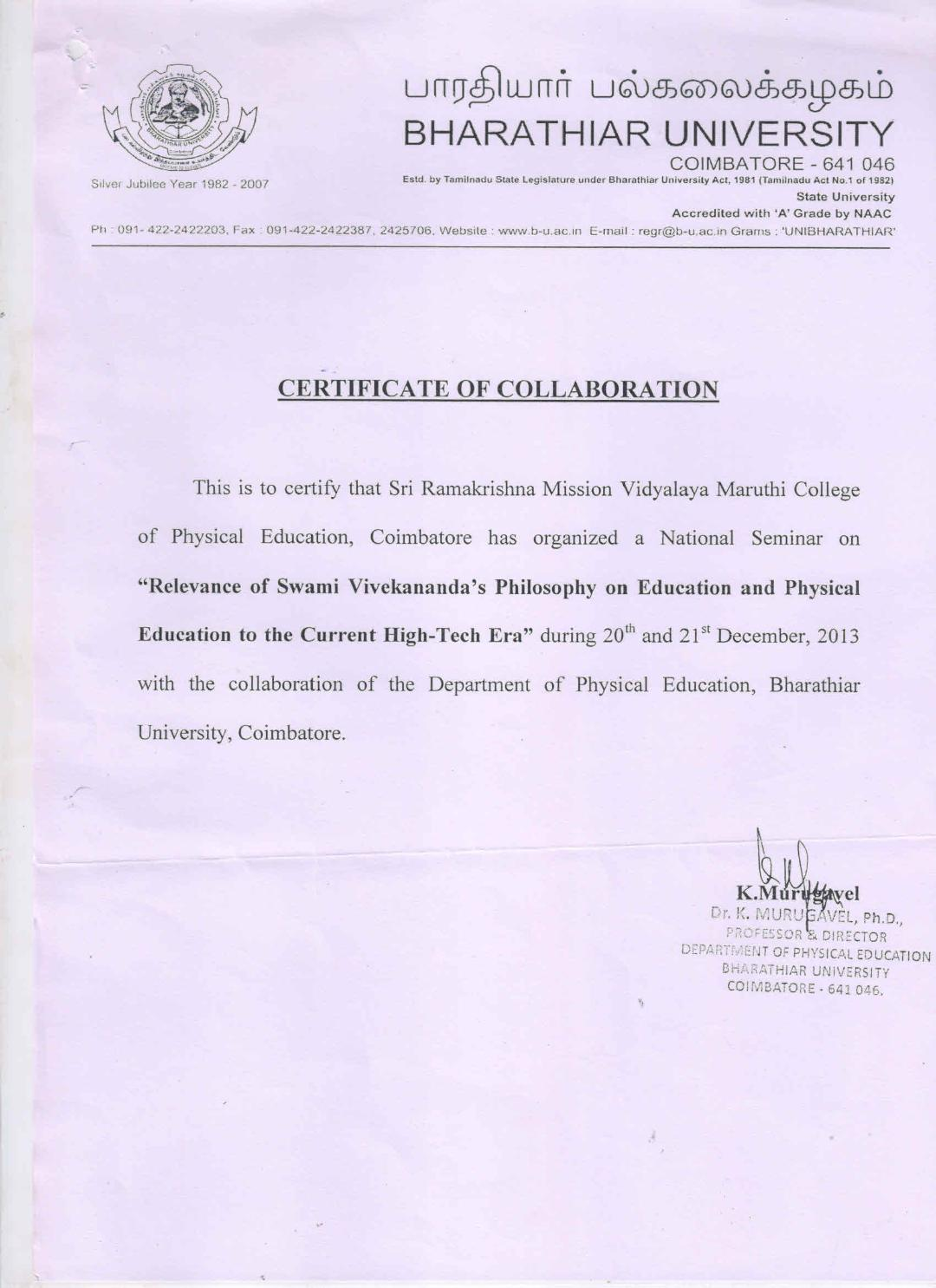 Collaboration certificate 1